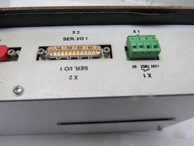 Indramat SOT02E2A-AS Station Operator Terminal Interface Display Panel