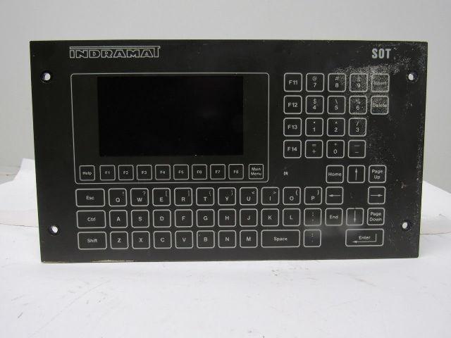 Indramat SOT02E2A-AS Station Operator Terminal Interface Display Panel