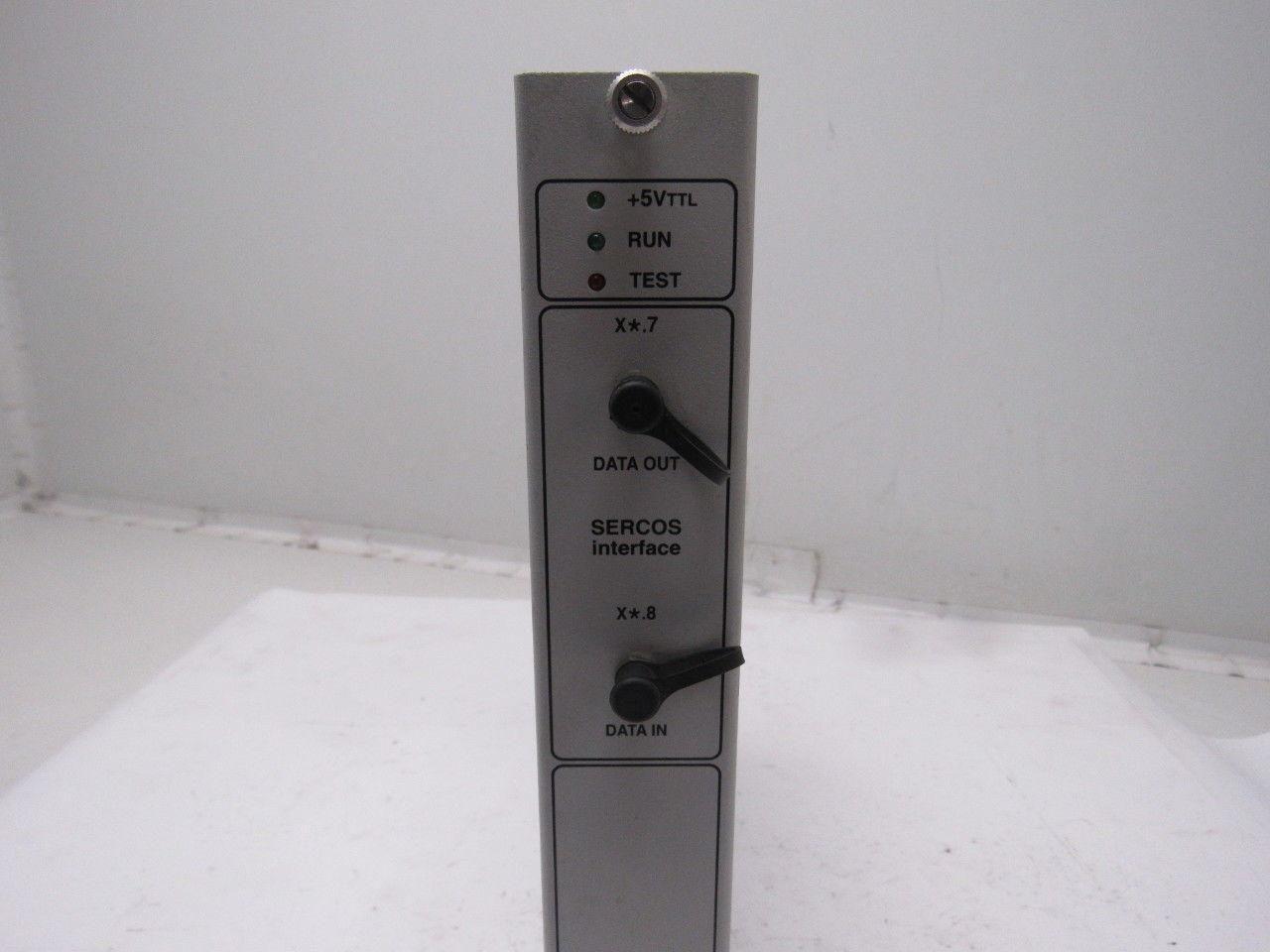 Indramat APRB 02-03-FW MT-CNC Sercos Interface Controller Module