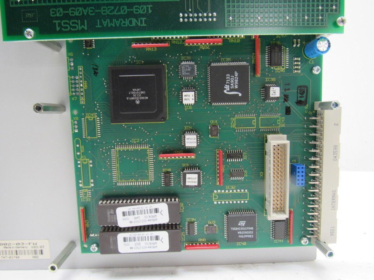 Indramat APRB 02-03-FW MT-CNC Sercos Interface Controller Module