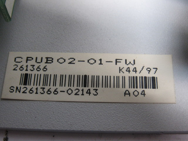 Indramat CPUB 02-01-FW MT-CNC Serial Interface Controller Module W/Key