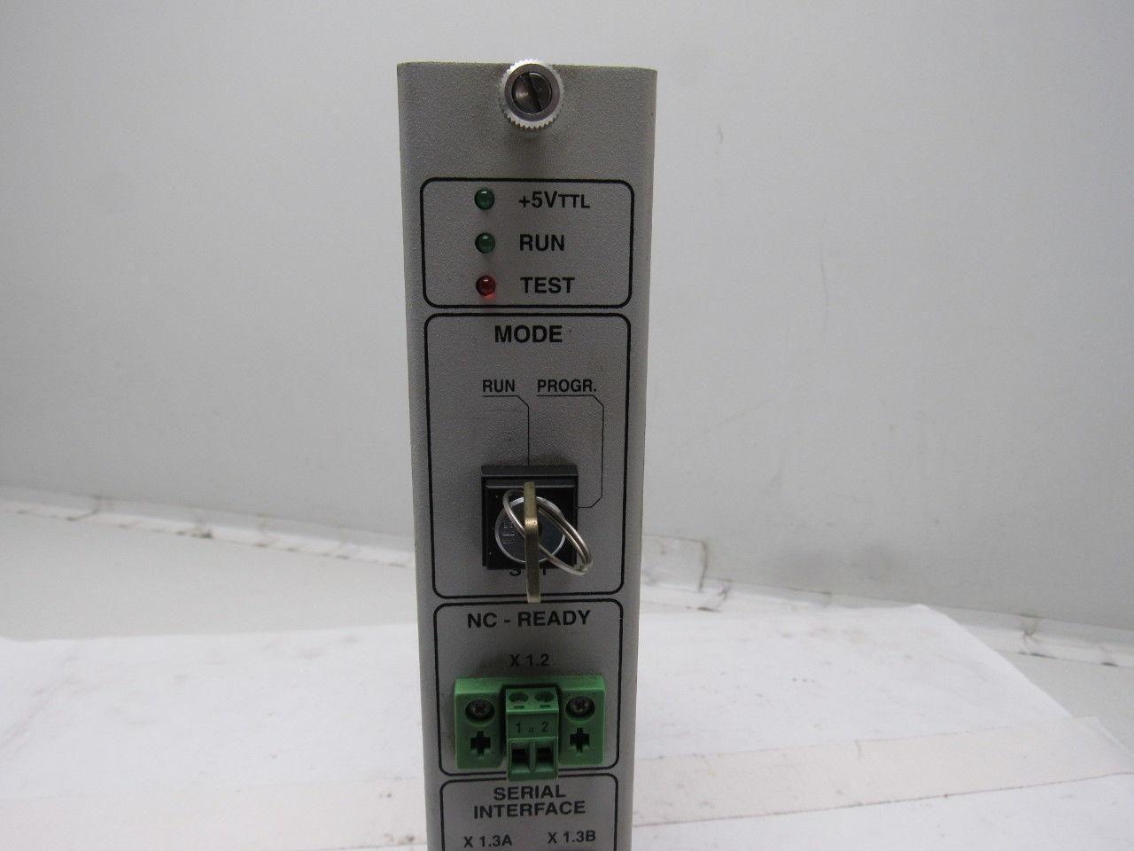 Indramat CPUB 02-01-FW MT-CNC Serial Interface Controller Module W/Key