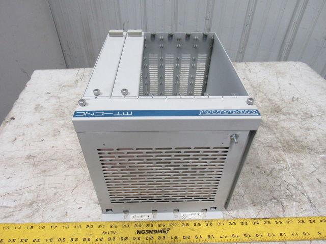 Indramat MTCB 02-00 MT-CNC Six Slot Rack W/BGR NTB 02-00 Power Supply