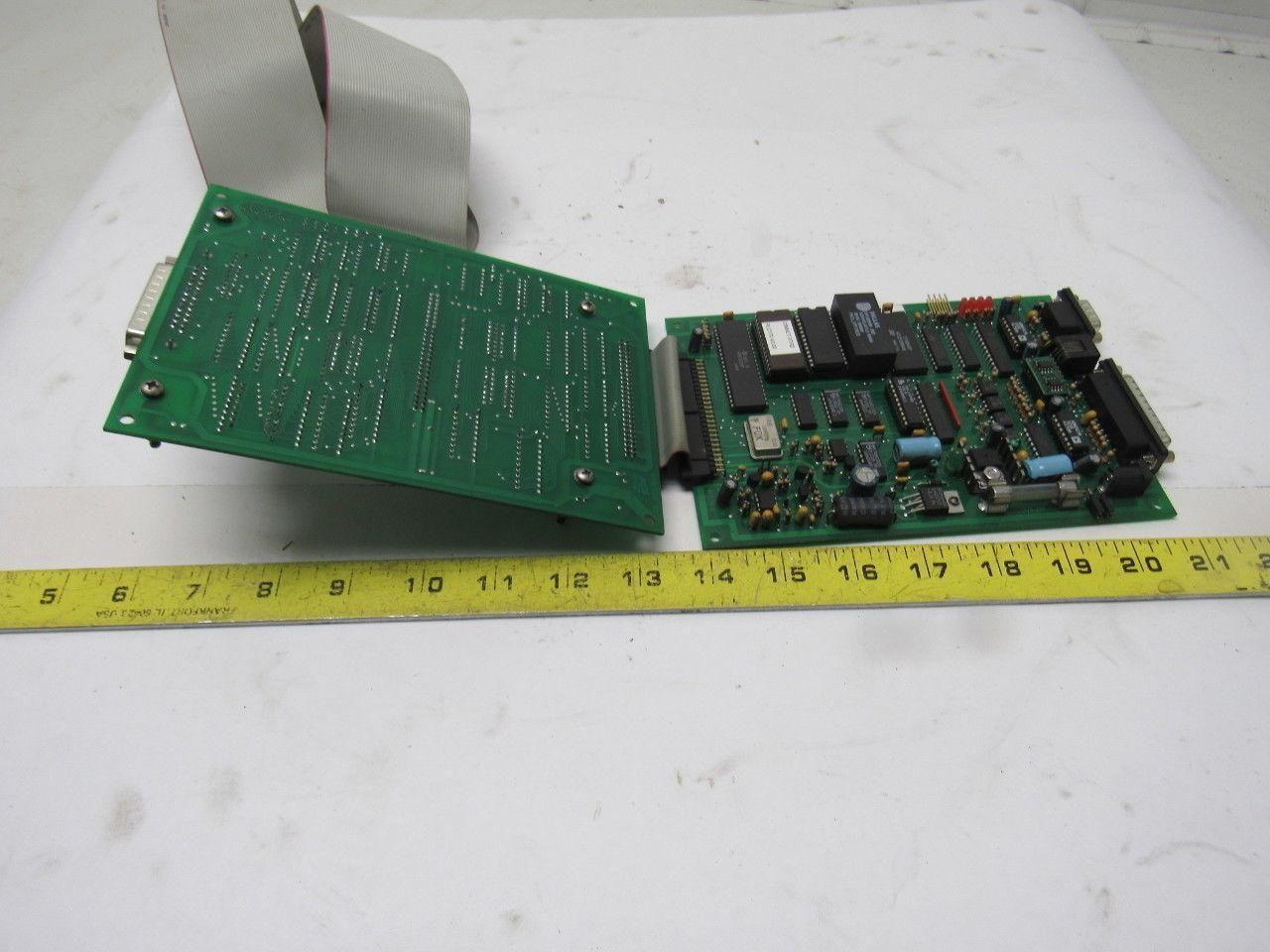 JNL Industries 172-4308 RLC170-V2.02 Eprom Ram Circuit Board Serial Port Cards