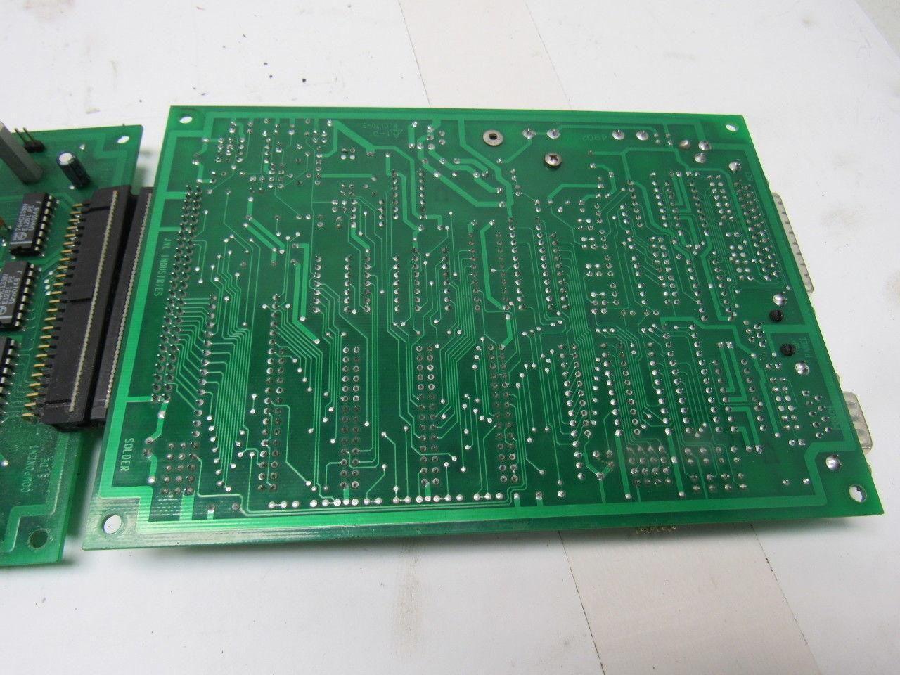 JNL Industries 172-4308 RLC170-V2.02 Eprom Ram Circuit Board Serial Port Cards