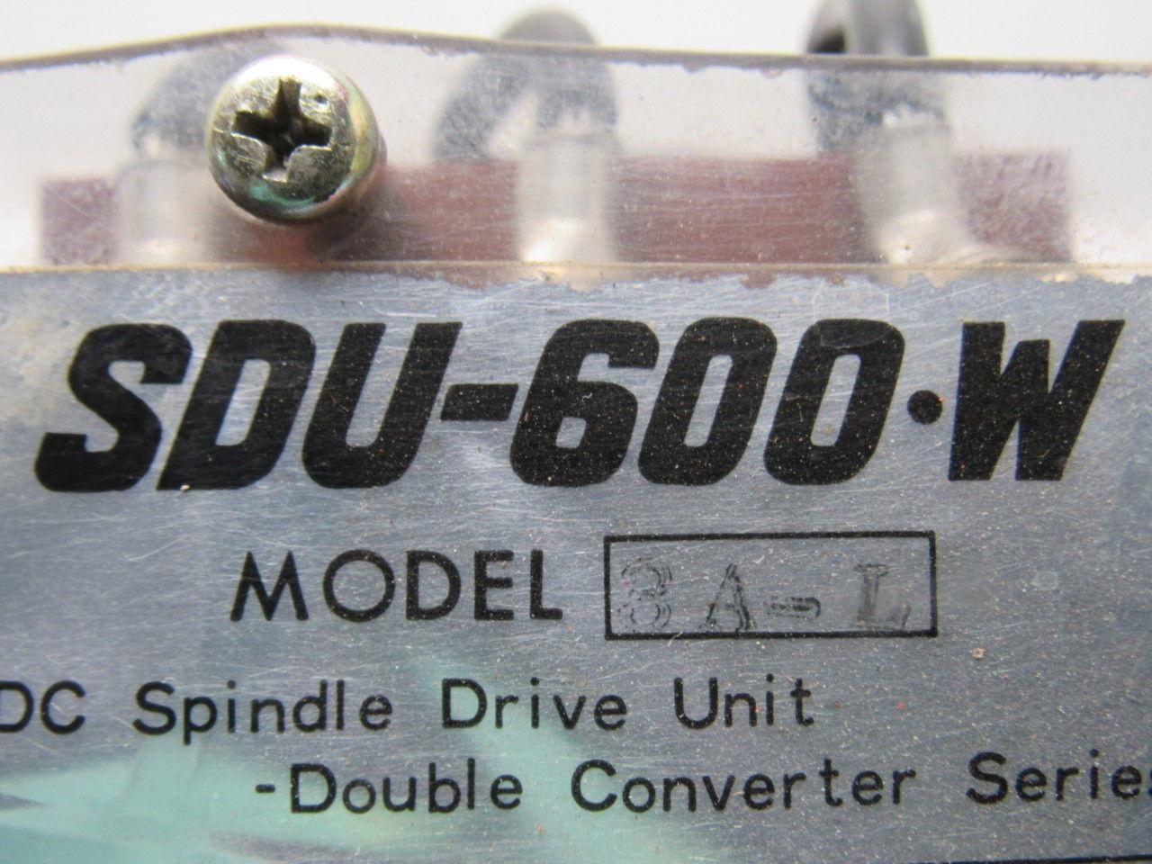 Okuma SDU-600.W 3A-L 200/230V 3Ph Input 50/60Hz 140A Arm Limit DC Spindle Drive