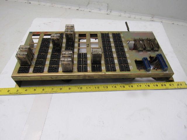 Okuma LC20-2ST Machine Relay Control Center Relays Sockets Plugs