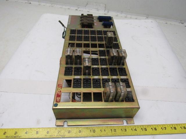 Okuma LC20-2ST Machine Relay Control Center Relays Sockets Plugs