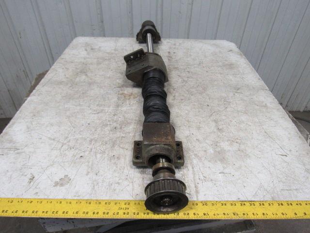 Okuma LC20-2ST CNC Lathe Z-Axis Lower Saddle Ball Screw Assembly