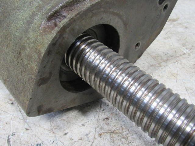 Okuma LC20-2ST CNC Lathe Z-Axis Lower Saddle Ball Screw Assembly