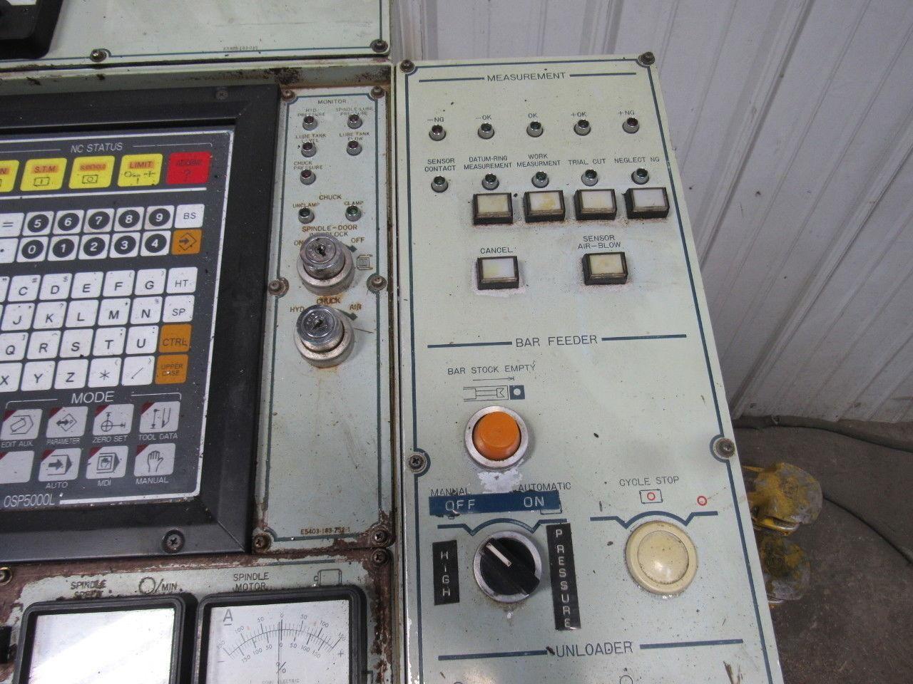 Okuma OSP-5000L Operator Interface Panel & Arm From a Working LC20-2SCT CNC Lath