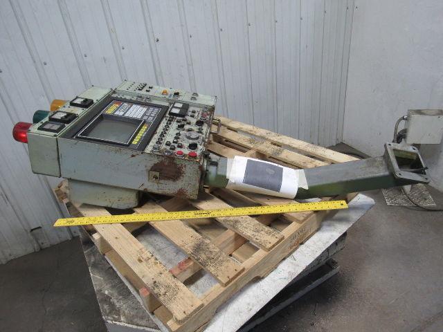 Okuma OSP-5000L Operator Interface Panel & Arm From a Working LC20-2SCT CNC Lath