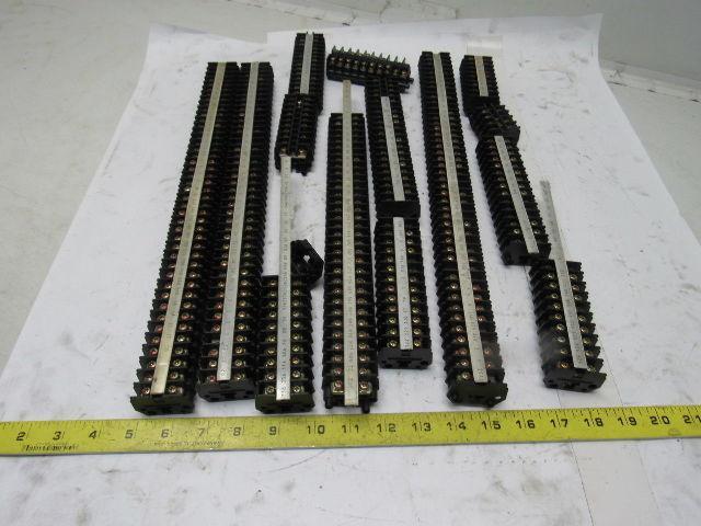 TGA-30 600V Rail Mount Terminal Block Connectors Lot Of 230+