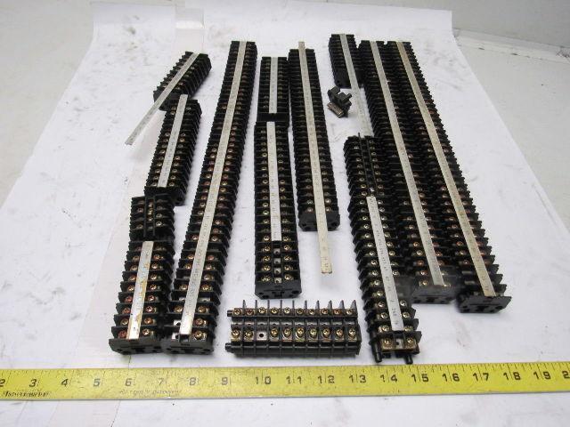 TGA-30 600V Rail Mount Terminal Block Connectors Lot Of 230+