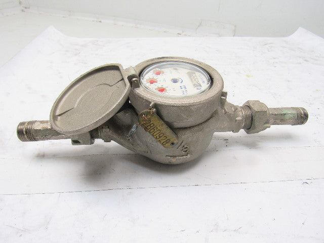 Master Meter 5/8" Stainless Steel Analog Water Meter US Gallons