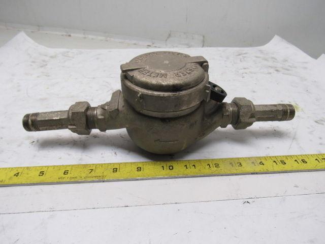 Master Meter 5/8" Stainless Steel Analog Water Meter US Gallons