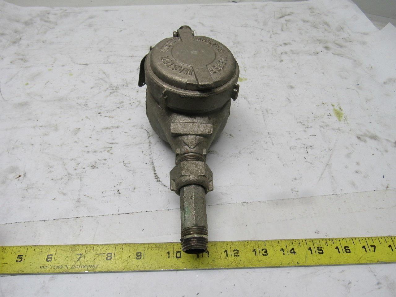 Master Meter 5/8" Stainless Steel Analog Water Meter US Gallons
