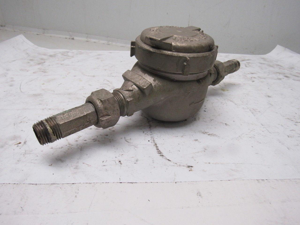 Master Meter 5/8" Stainless Steel Analog Water Meter US Gallons