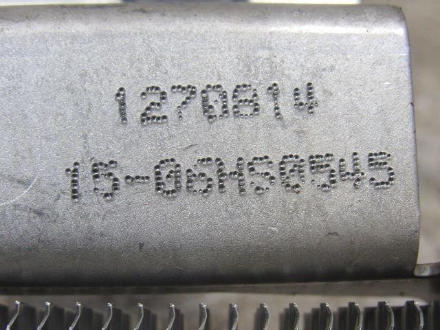 Long MFG 1270814 15-06HS0545 200mm x 50 Oil To Air Fin Heat Exchanger Oil Cooler