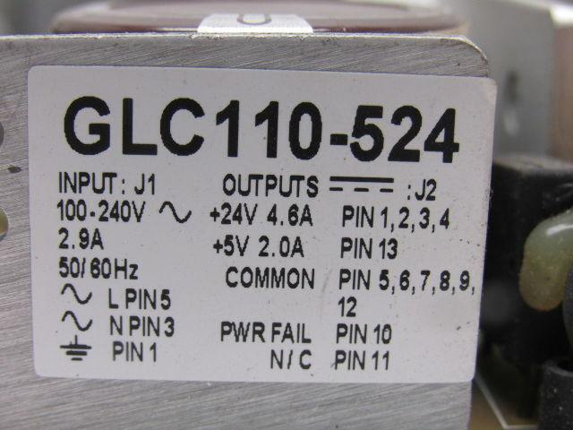 Condor GLC110-524 Commercial Power Supply 110W 24VDC Output