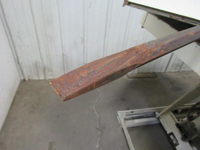 7/8" Hex Shaft 1" Wide Flat Air Chisel 96" (8') OAL