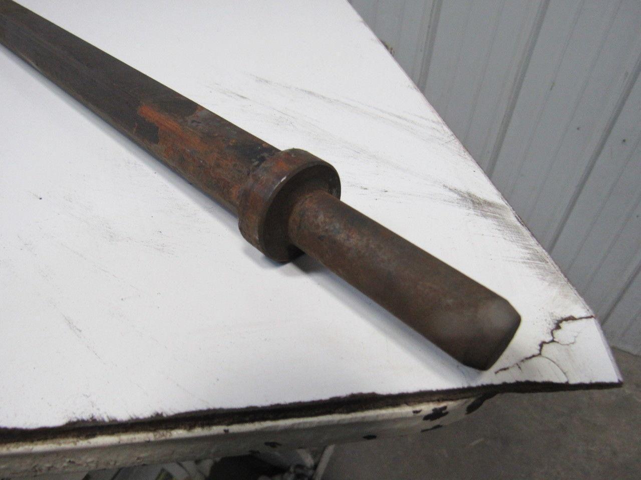7/8" Hex Shaft 1" Wide Flat Air Chisel 96" (8') OAL