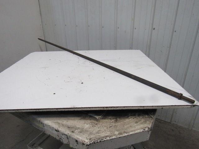 7/8" Hex Shaft 1" Wide Flat Air Chisel 96" (8') OAL