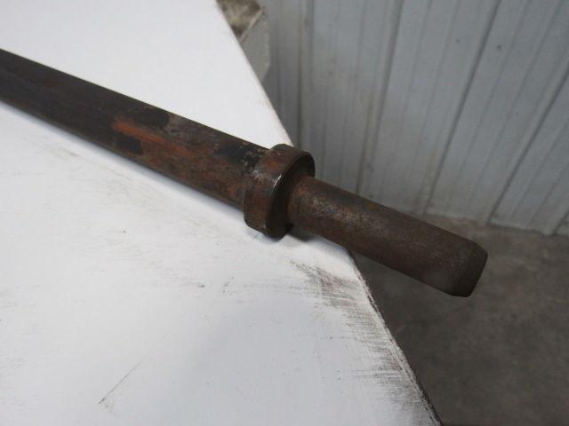 7/8" Hex Shaft 1" Wide Flat Air Chisel 96" (8') OAL