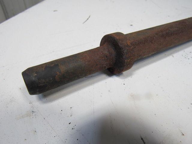 7/8" Hex Shaft 1" Wide Flat Air Chisel 72" (6') OAL