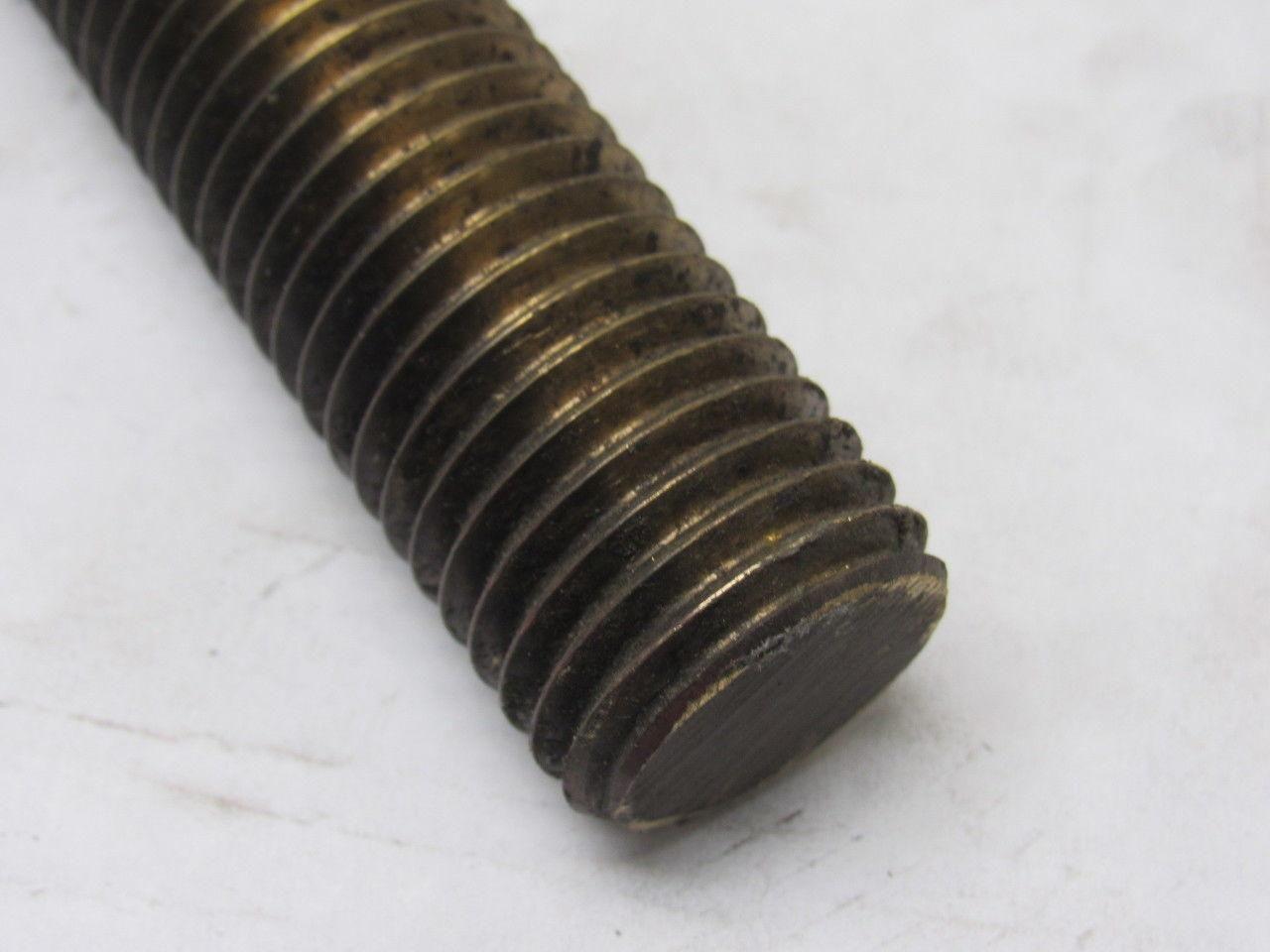 Brass Fully Threaded Rod 1"-8 Thread Size 35" Length Right Hand Threads
