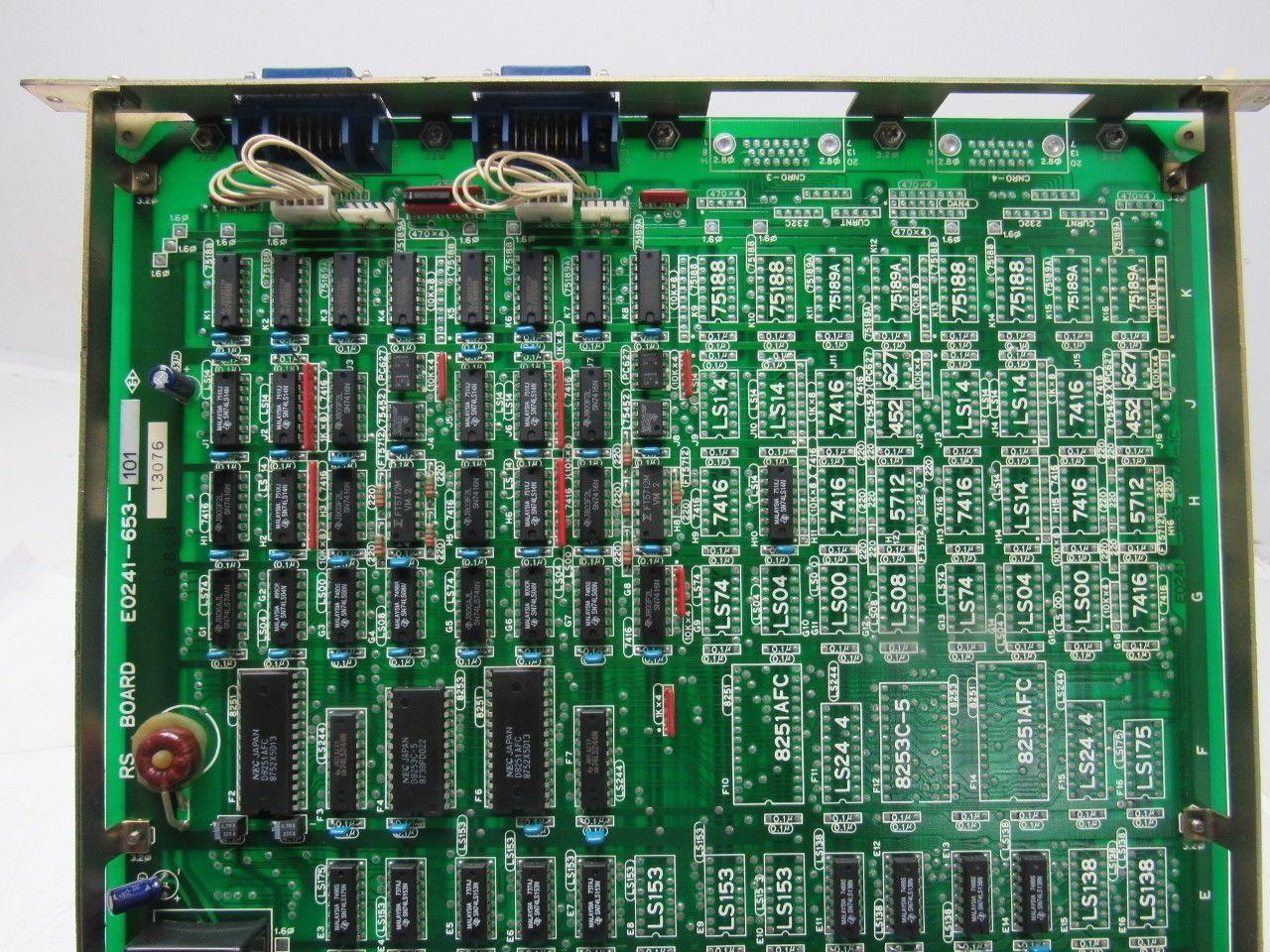 Okuma E0241-653-101 Opus 5000 RS Board PLC Card From LC20-2ST