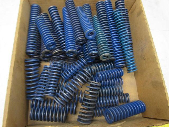 Blue Compression Die Springs Lot of Assorted Sizes 15 Lbs