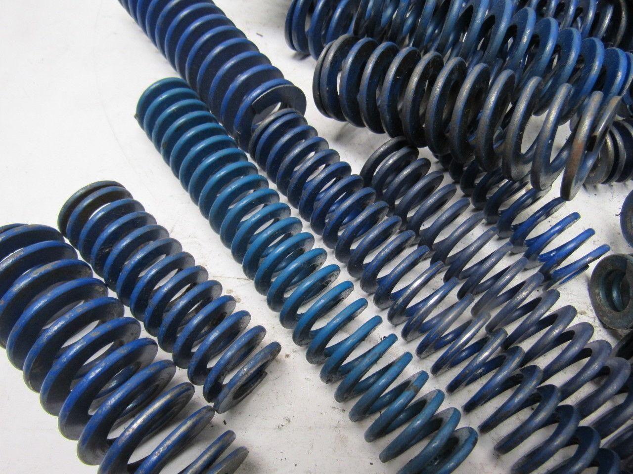 Blue Compression Die Springs Lot of Assorted Sizes 15 Lbs