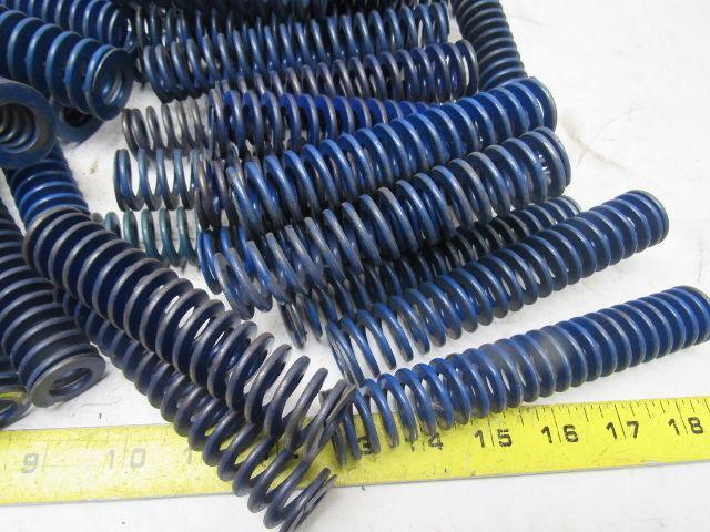 Blue Compression Die Springs Lot of Assorted Sizes 15 Lbs