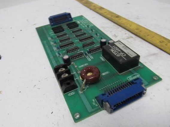 Okuma E4809-032-505 EXC. Adapter PCB Circuit Board From a LC20-2ST CNC