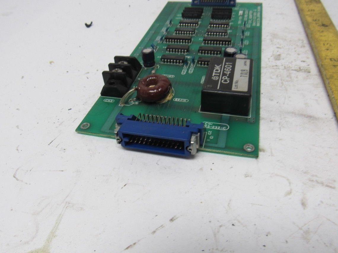 Okuma E4809-032-505 EXC. Adapter PCB Circuit Board From a LC20-2ST CNC