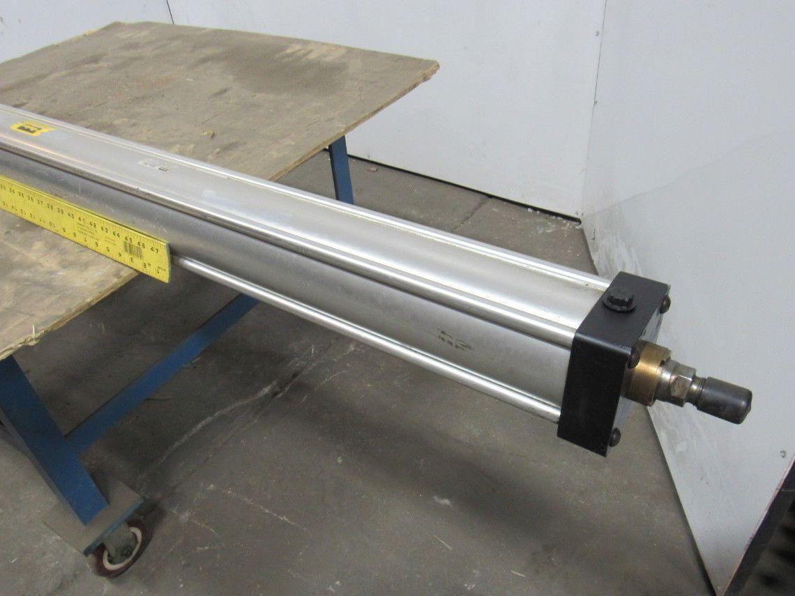 Parker 04.00 BC2MAU34 93.00 Pneumatic Air Cylinder 4" Bore 93" Stroke 250 PSI