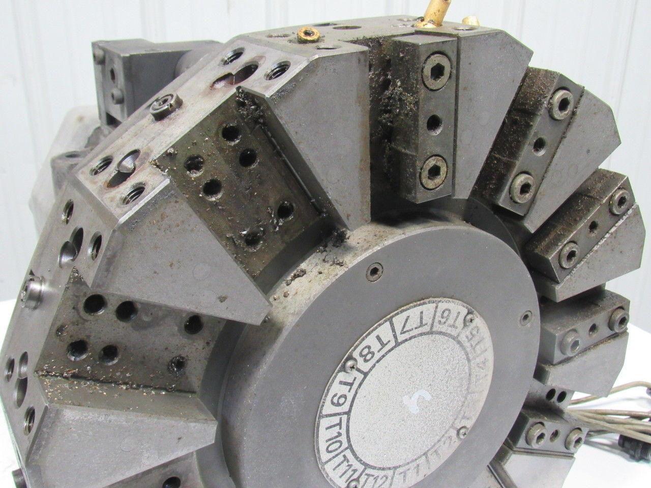Okuma LC20-2ST 12 position Upper Tool Turret Tool Change Assembly CNC Lathe