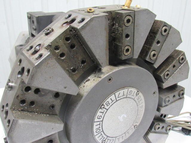 Okuma LC20-2ST 12 position Upper Tool Turret Tool Change Assembly CNC Lathe