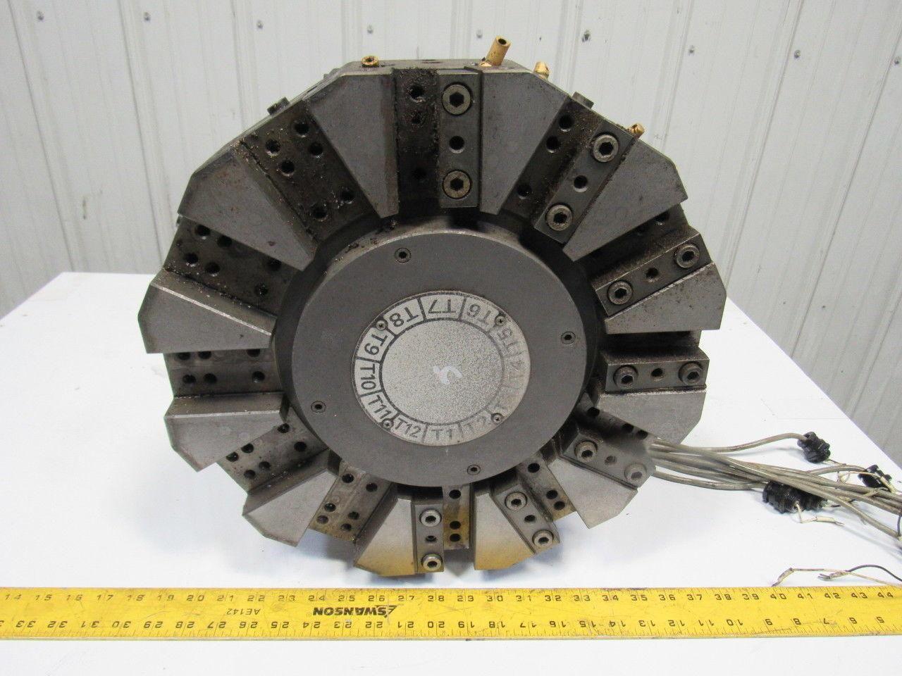 Okuma LC20-2ST 12 position Upper Tool Turret Tool Change Assembly CNC Lathe