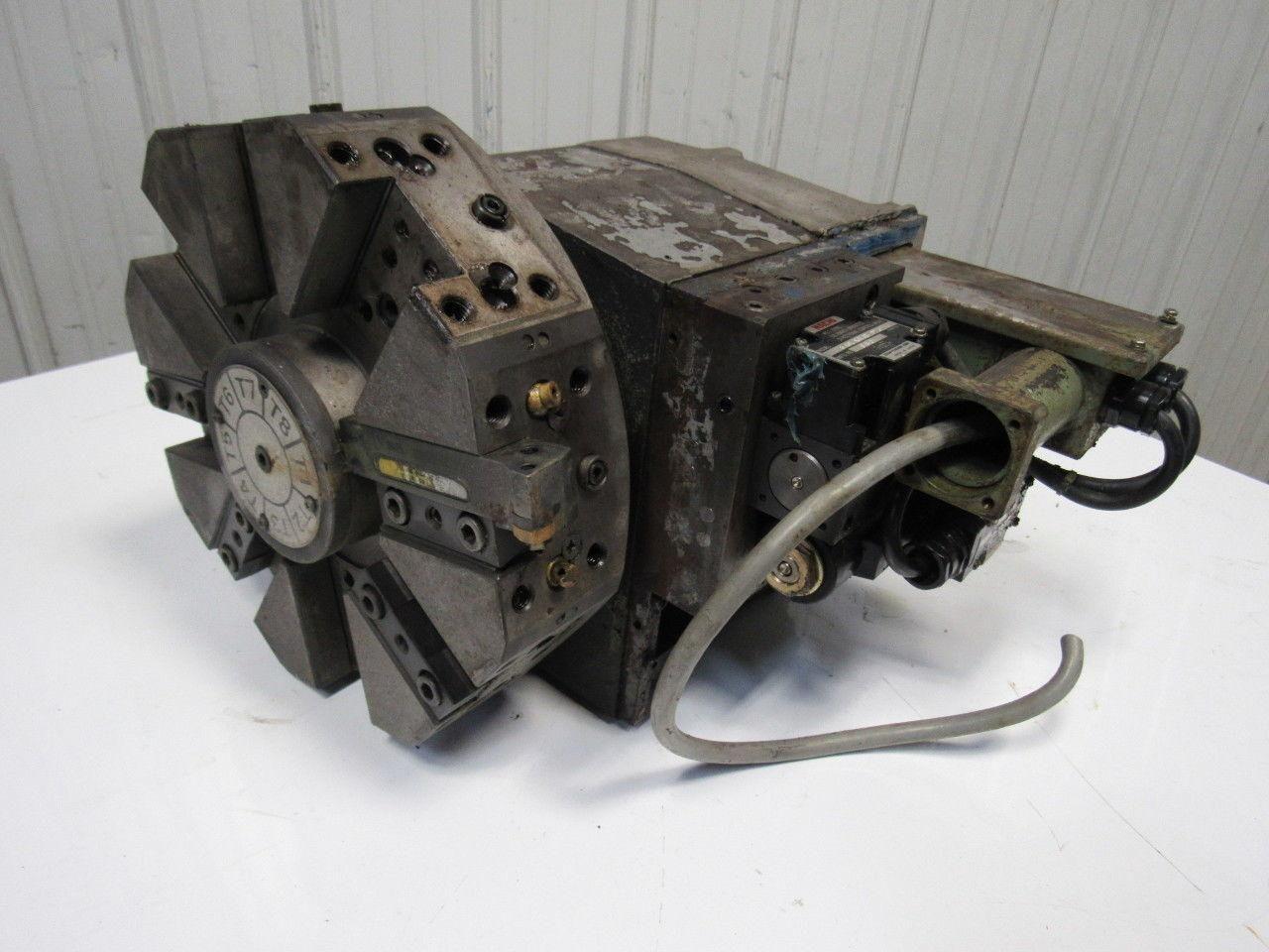 Okuma Lc20-2ST 8 position Lower Tool Turret Tool Changer Assembly CNC Lathe