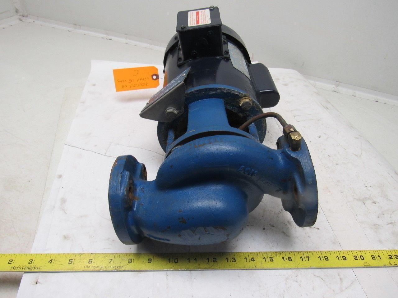 Leeson A6C17FC80E 1/4Hp 1725RPM 115/230V 1-1/2" Flange Centrifugal Pump