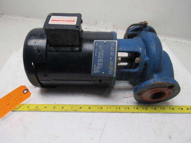 Leeson A6C17FC80E 1/4Hp 1725RPM 115/230V 1-1/2" Flange Centrifugal Pump