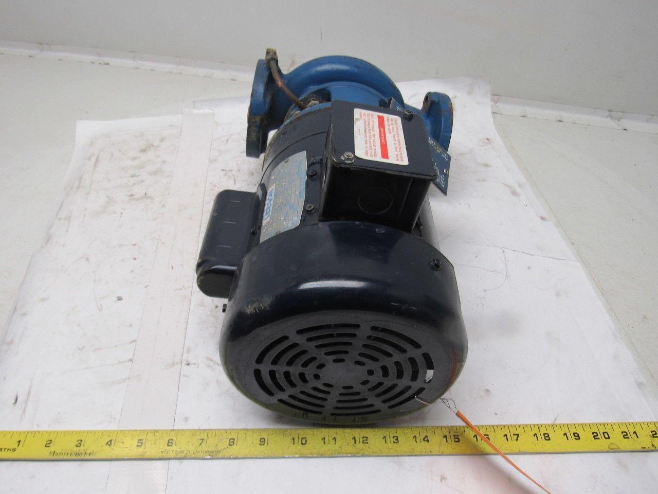 Leeson A6C17FC80E 1/4Hp 1725RPM 115/230V 1-1/2" Flange Centrifugal Pump