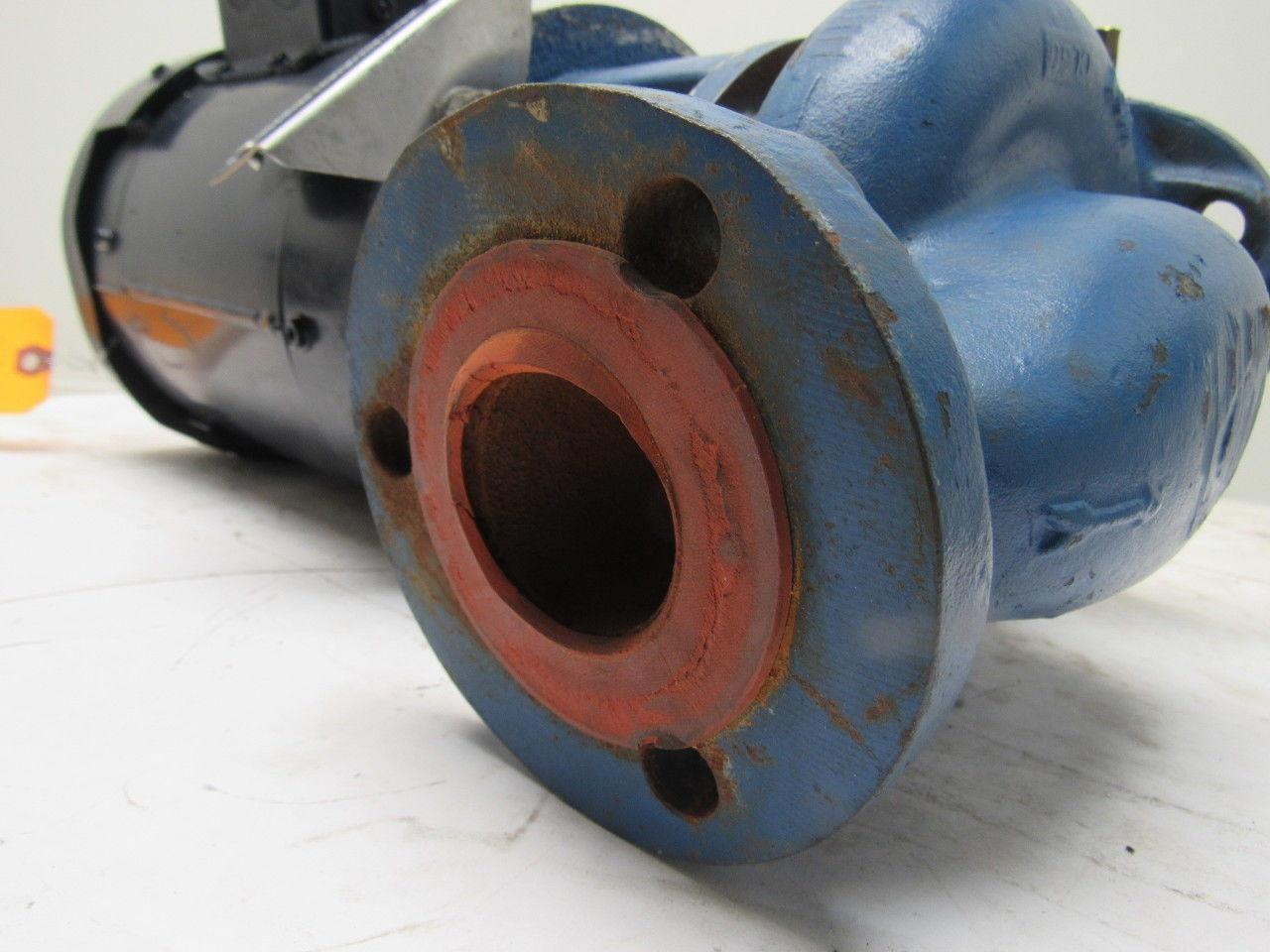 Leeson A6C17FC80E 1/4Hp 1725RPM 115/230V 1-1/2" Flange Centrifugal Pump