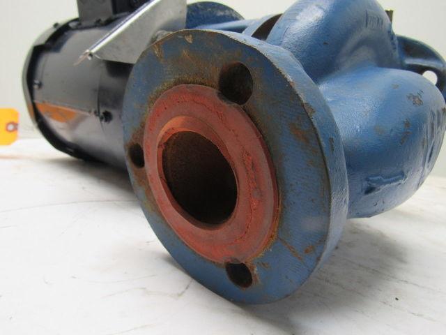Leeson A6C17FC80E 1/4Hp 1725RPM 115/230V 1-1/2" Flange Centrifugal Pump