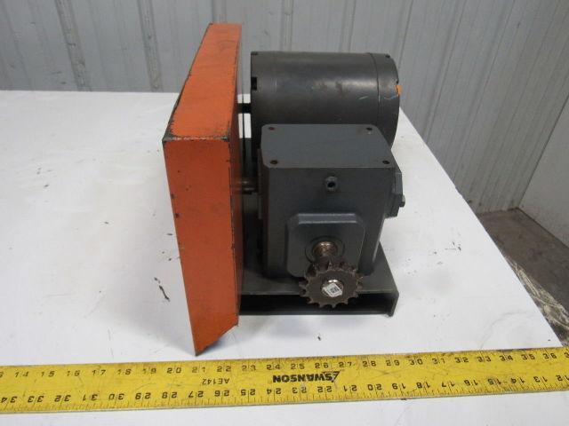 Leeson Falk 1175WB3B-40 1/2Hp 208-230/460V 40:1 43RPM Parallel Conveyor Drive