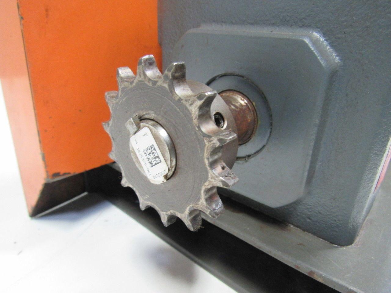 Leeson Falk 1175WB3B-40 1/2Hp 208-230/460V 40:1 43RPM Parallel Conveyor Drive