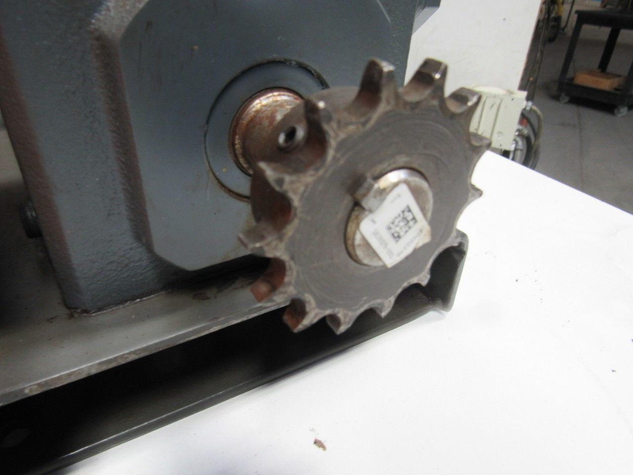Leeson Falk 1175WB3B-40 1/2Hp 208-230/460V 40:1 43RPM Parallel Conveyor Drive