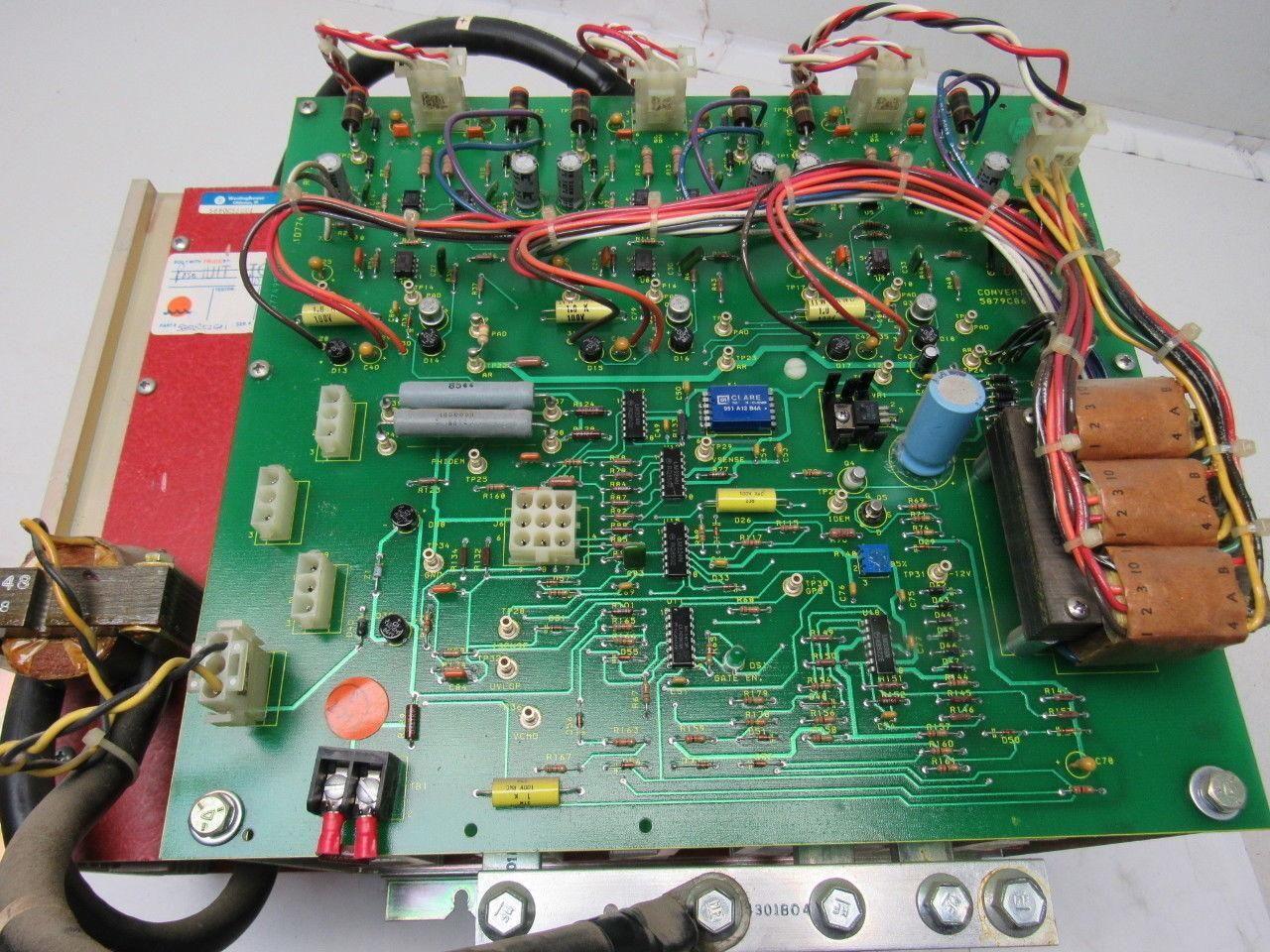 Westinghouse 1D77495H01 Rev 7 DC Drive Rectifier Board Heat Sink Ass'y Accutrol